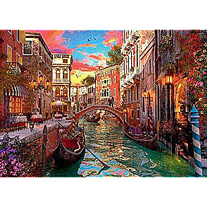 Puzzle 1000 Romantic Venice