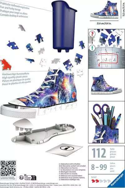 3D Puzzle Pencil Holder Space
