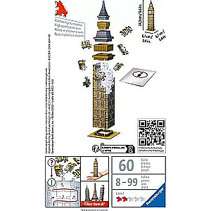 3D Puzzle 54 Mini Big Ben
