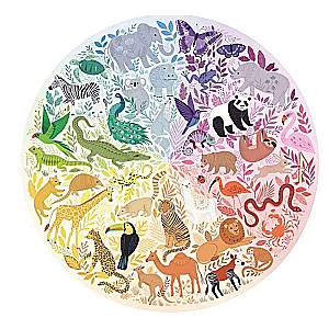 Puzzle 500 Palette of Animals