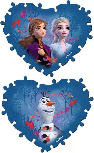 3D puzzle Heart Frozen-2
