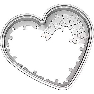 3D puzzle Heart Frozen-2