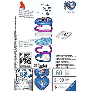 3D puzzle Heart Frozen-2