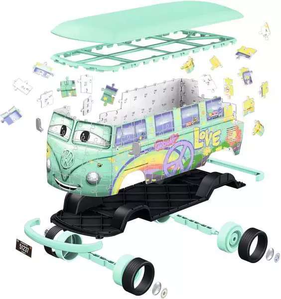 3D puzzle Volkswagen T1 Car Fillmore