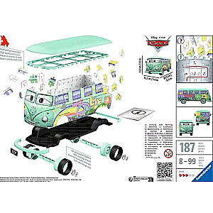 3D puzzle Volkswagen T1 Car Fillmore