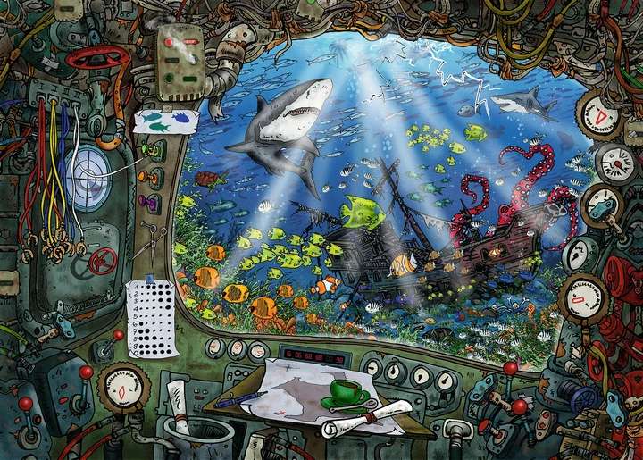 Puzzle 759 Submarine