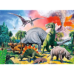 Puzzle 100 World of Dinosaurs