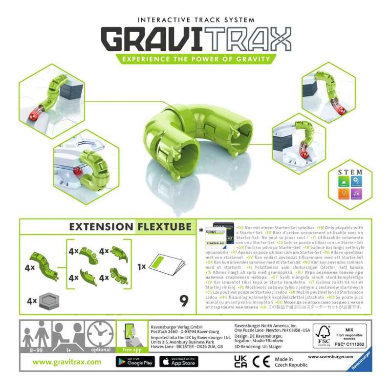 Additional set for the GraviTrax constructor - GraviTrax FlexTube