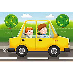 Puzzle 4 in 1 Transport, 2-3-4-5