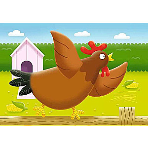 Puzzle 4 in 1 Farm, 2-3-4-5