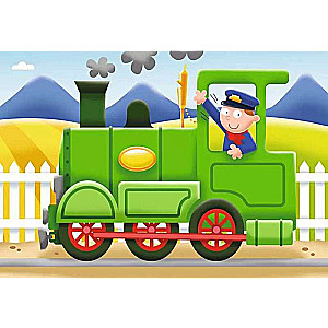 Puzzle 4 in 1 Transport, 2-3-4-5