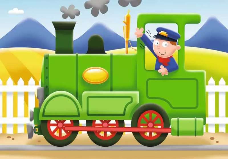Puzzle 4 in 1 Transport, 2-3-4-5