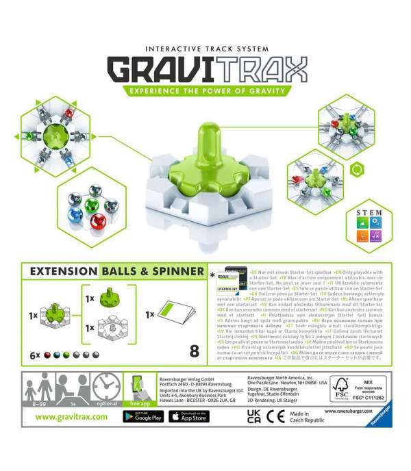 Additional Set for the Constructor - GraviTrax Spinner