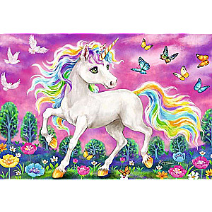 Puzzle 2x24 Unicorn and Pegasus