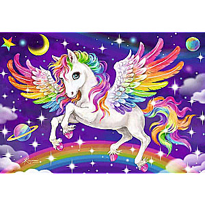 Puzzle 2x24 Unicorn and Pegasus
