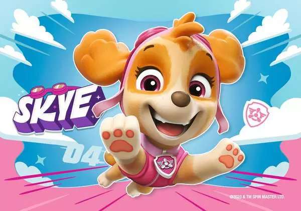 4 in 1 Puzzle PAW Patrol