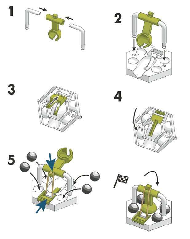 Additional set for the constructor - GraviTrax Catapult