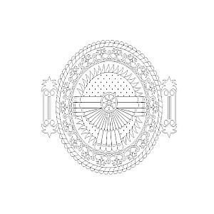 Mandalas of the World's People. Coloring Book