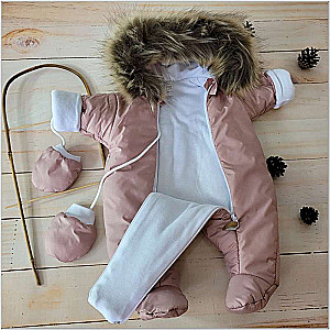 Children's overall, pink color size 56