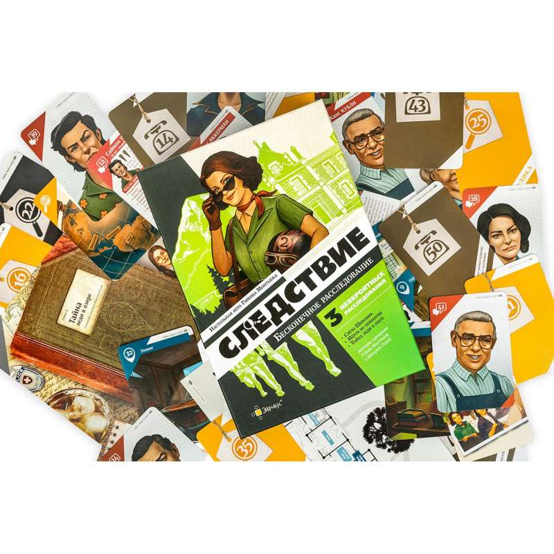 Board Game - Investigation. Endless Investigation
