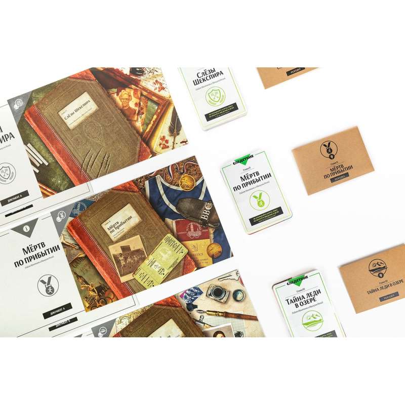 Board Game - Investigation. Endless Investigation