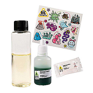 Experiment Set - Re-Agents. Lava Lamp Green