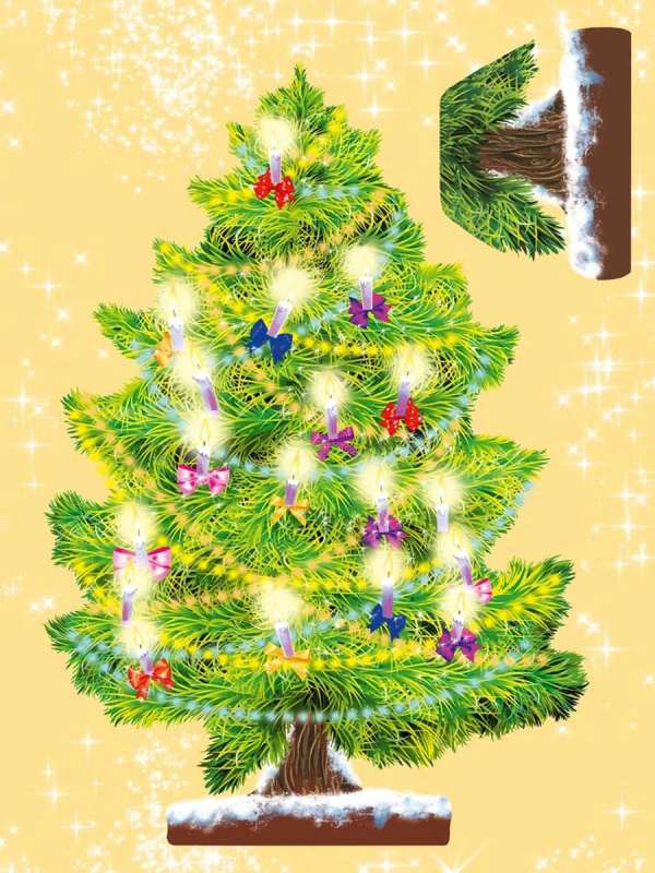 Christmas Tree. Assemble and Decorate