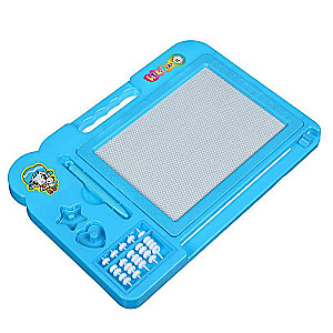Magnetic Rectangular Board with Beads + 2 Stamps