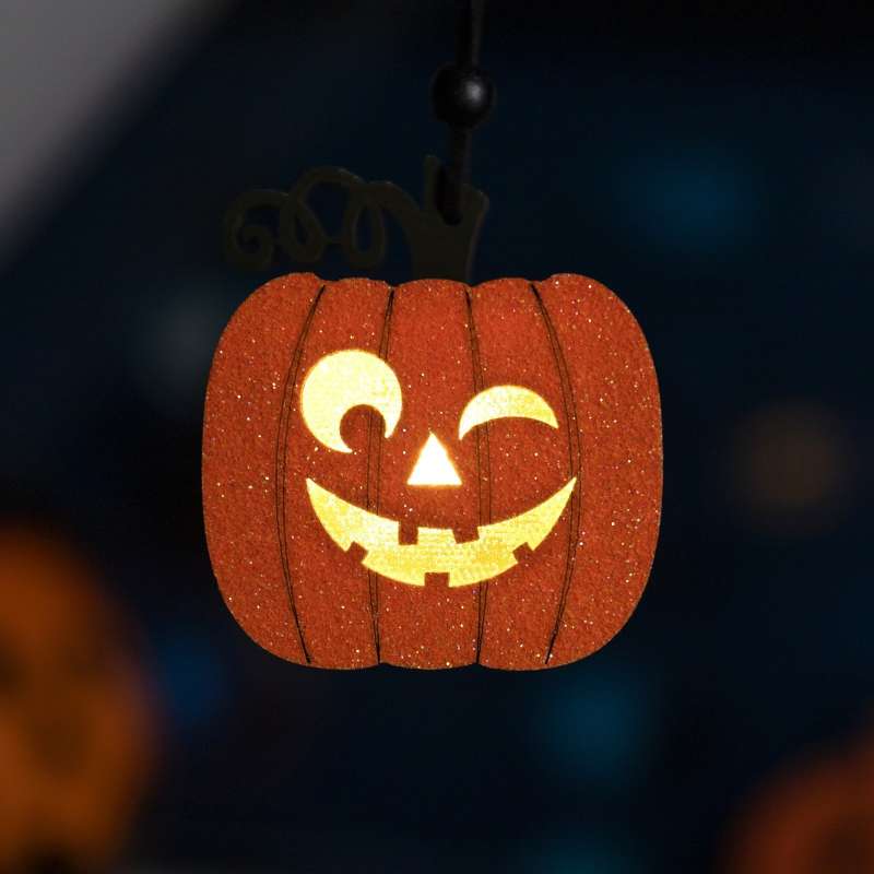 LED Pendant - Jack's Lantern, 8x5.5x5 cm, 1 LED