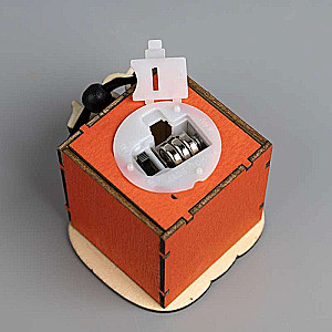 LED Pendant - Jack's Lantern, 8x5.5x5 cm, 1 LED