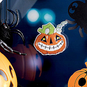 LED Toy - Pumpkin 7.5x7.5 cm, 1 LED