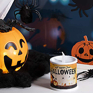 LED Figure - Halloween Candle 10x7.5 cm, 2 LED