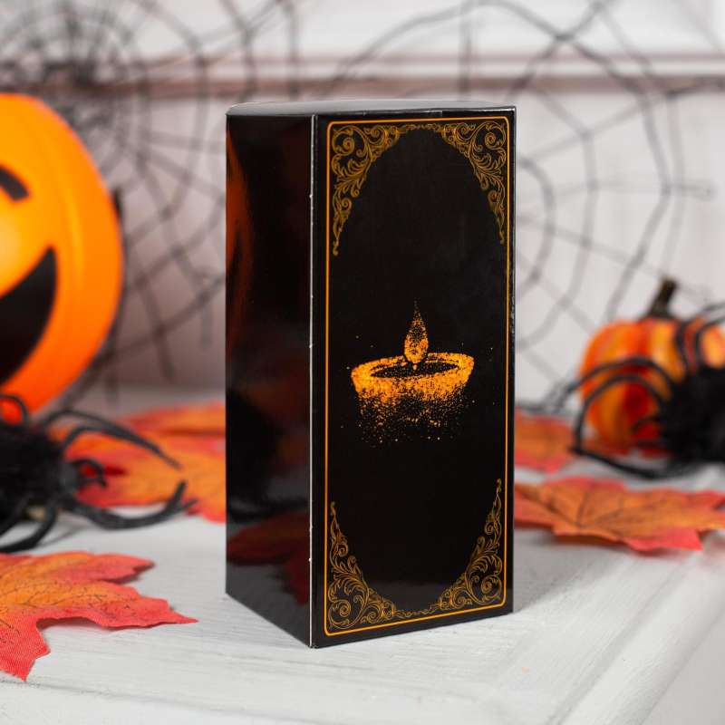 LED Figure - Black Lantern with Ghost