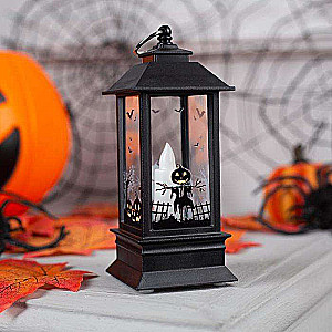 LED Figure - Black Lantern with Ghost