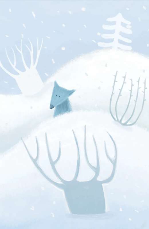 Blue Fox. A Fairy Tale