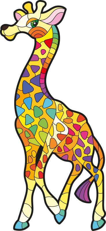 Wooden Puzzle - Giraffe 62 pcs.