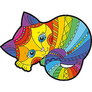 Wooden puzzle - Kitten 100 pcs.