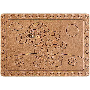 Creative Set - 3D Picture of a Puppy Made of Clay