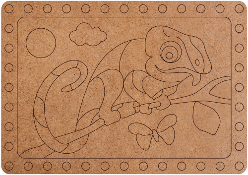 Creative Set - 3D Picture from Clay Chameleon