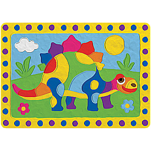 Creative Set - 3D Picture from Clay Dinosaur