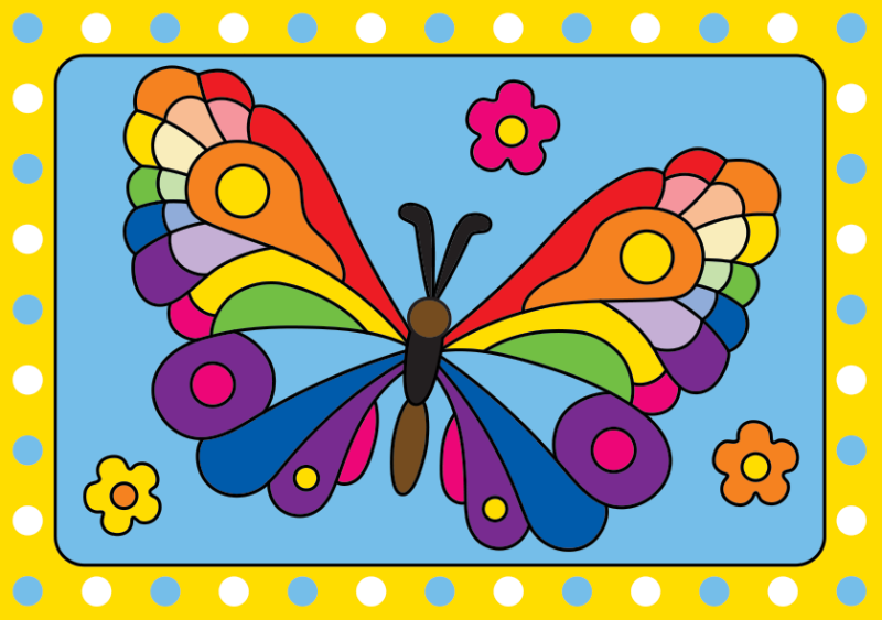 Creative Kit - 3D Butterfly Picture from Clay