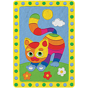 Creativity Set - 3D Clay Picture Cat