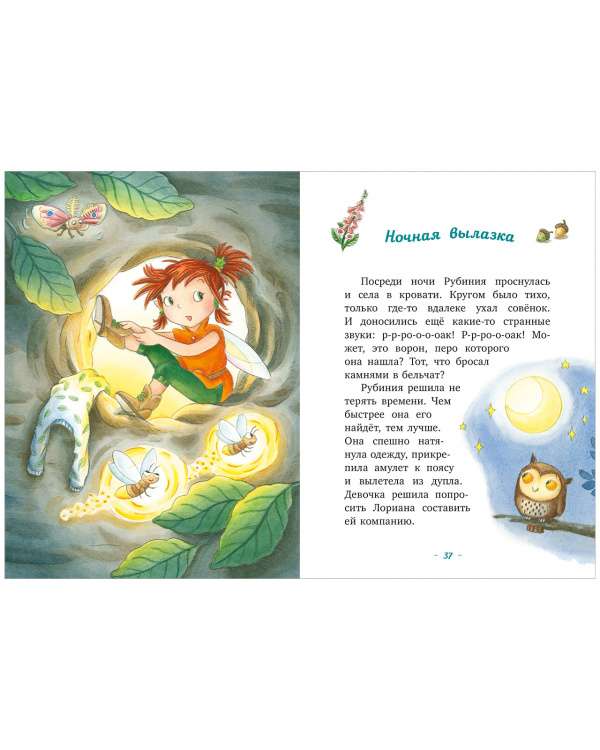 Rubinia's Wonderful Heart, a Brave Girl from the Forest Elves Clan. The Mystery of the Black Feathers