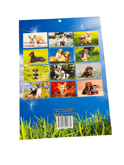 Sienas kalendārs 2024 A4 Suņi