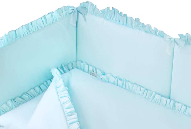 Pure bedding set 6 pieces, turquoise color
