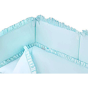 Pure bedding set 6 pieces, turquoise color
