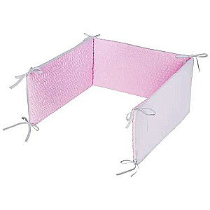 Bedding set Rabbit 3 pieces, pink color