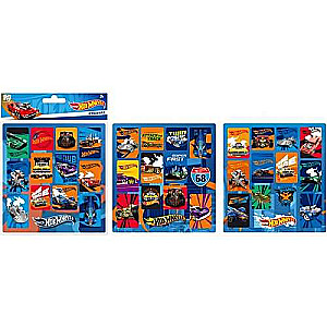 Stickers - Hot wheels 36 pcs.