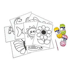 PLAYBOX Embroidery Set - Sewing cards