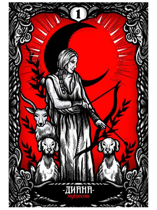 Oracle Live and Dead 44 cards+instruction